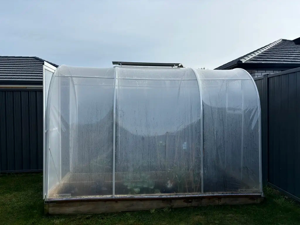 1.8m x 3.0m Timber Base Tunnel House