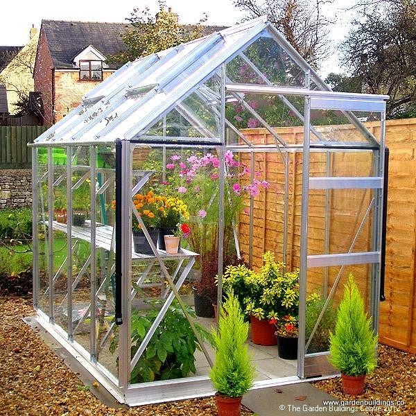 Urban Glasshouse 1.92m Wide - Silver Frame