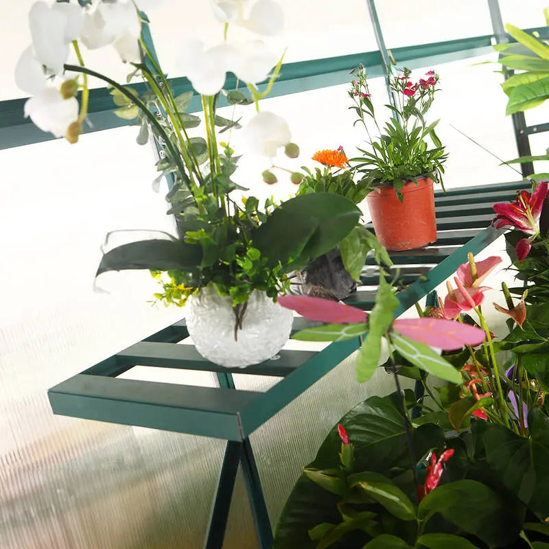 Aluminium Greenhouse Hanging Shelf - 120cm x 30cm