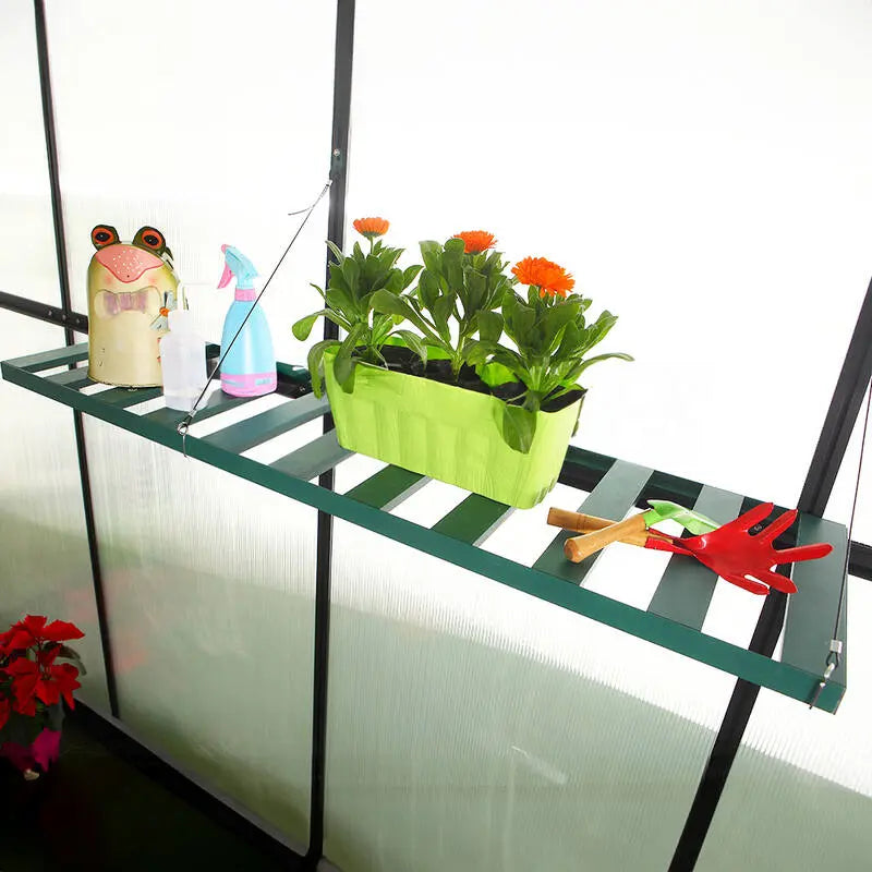 Aluminium Greenhouse Hanging Shelf - 120cm x 30cm